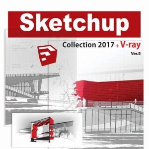 نرم افزار Sketchup Collection 2017 V ray ver.5 پرنیان 1508