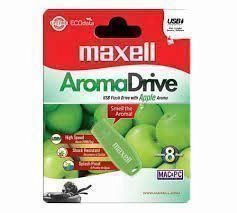 Flash 8 GB Maxell Aroma Apple Green USB 2