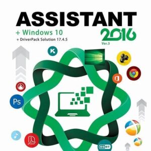 نرم افزار Assistant 2016 ver.3 Win 10 DrvPack 17.4.5 32|64bit 2DVD9 پرنیان