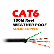 کابل CAT6 COPER LAN کارتن 100 متری