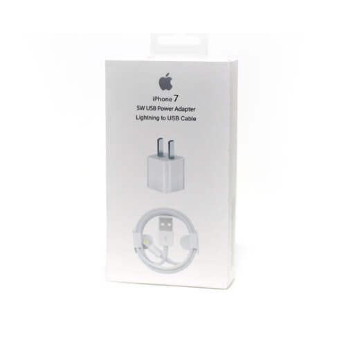 کابل شارژر گوشی ایفون و ای پد با کابل IPhone 7 اصلی