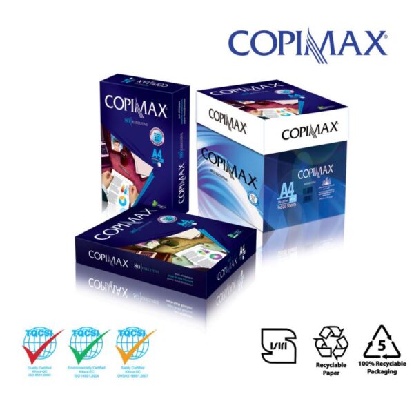 کاغذ A4 COPIMAX Paper آبی درجه یک سروستان اصفهان