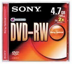 DVD RW SONY 4.7 GB قابدار