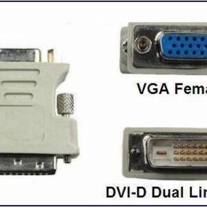 تبدیل VGA ««« »»» DVI بدون پین