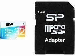 MicroSD 32 GB Silicon Power 85 MB/S XC Elite Color