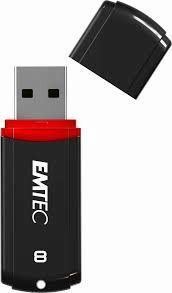 Flash EMTEC 8 GB C160 mild USB 2