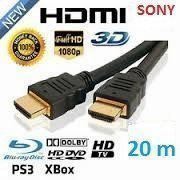 کابل HDMI Flat SONY 1.4V 3D 10.2 Gbps FULL HD 1080 20 m