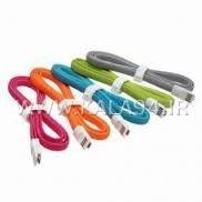 کابل شارژ ایفون فلت رنگی IOS 12