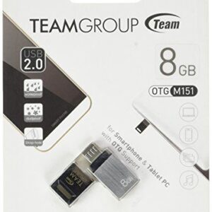 Flash TEAM 8GB M151 OTG USB 2.0 گارانتی IPM