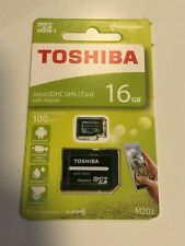 microSD TOSHIBA 8 GB U1 100M خشاب