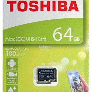 microSD TOSHIBA 64GB U1 100M خشاب