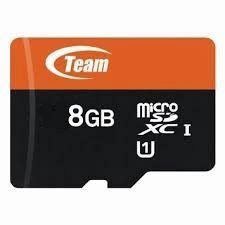 MicroSD 8 GB TEAM SDHCI U1 500X Color