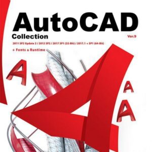 نرم افزار Autocad Collection Ver.9 32/64bit 1DVD 9 پرنیان