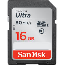 Sandisk SD 16 GB 80 MB