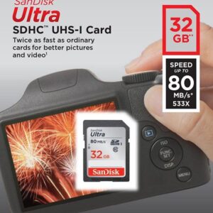 Sandisk SD SDHC C10 U1 Ultra 32 GB 80 MB