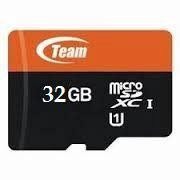 MicroSD 32 GB TEAM SDHCI U1 500X Color