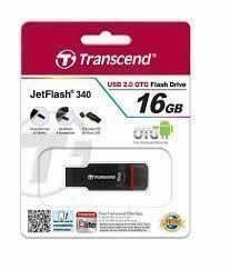 Flash Transcend 16 GB Jetflash 340 OTG USB 2.0
