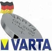 باطری سکه ای CR2032 VARTA Germany تک پک