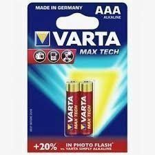باطری نیم قلمی آلکالاین VARTA Germany AAA Max Tech