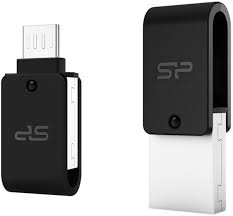 Flash 8 GB Silicon Power OTG X21 USB2.0 گارانتی متین